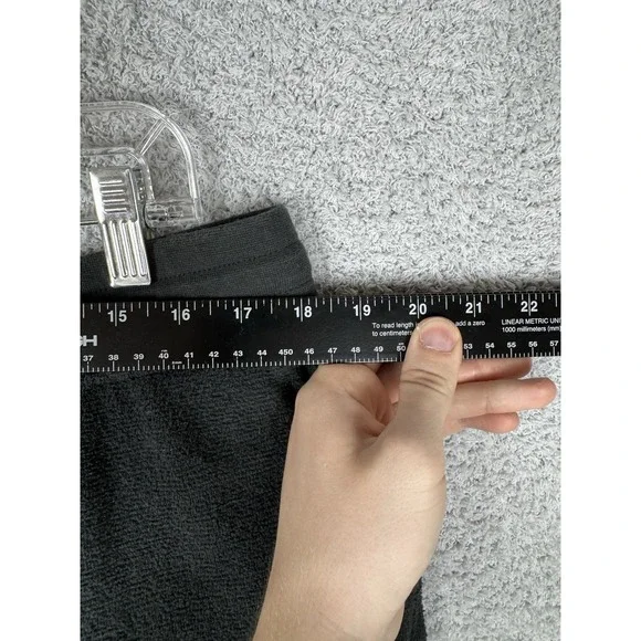 Outerknown Terry Towel Sweat Shorts Men's XL Black Cotton Hemp Blend - Picture 5 of 9